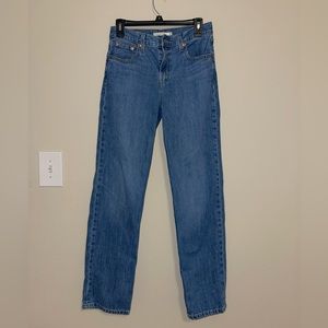 Levi’s straight leg jeans